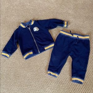 Janie and Jack baby boy outfit. Size 6-12 months